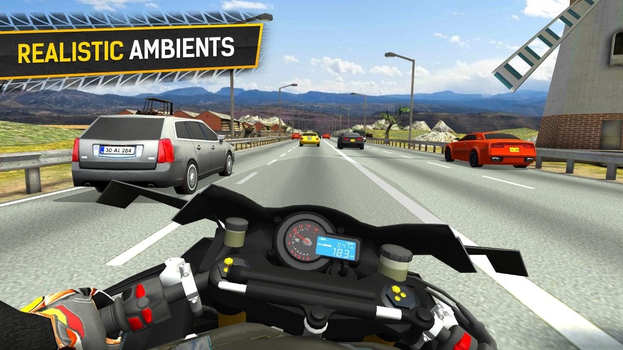 Moto rider 3d game